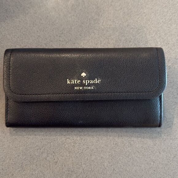 Kate Spade Soft Pebbled Leather Medium Sized Tote with Soft Pebbled Wallet - Picture 10 of 15